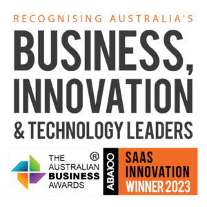 Business Awards - ABA100 SAAS Innovation Winner 2023